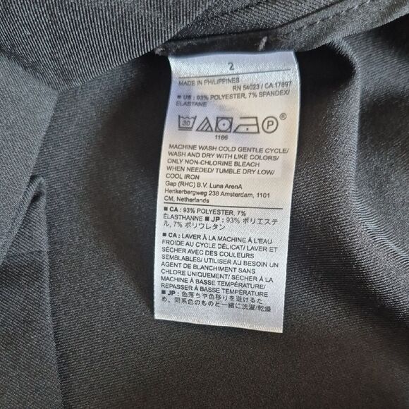 Banana Republic Classic Black A-Line Skirt - Picture 12 of 16